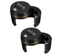 jojofuny Lucchetto Codice Password per Bottiglie di Vino e Liquori Tappo Salvavino Antiperdita in Confezione da 2 Pezzi Sicurezza Combinazione a 3 Cifre per Uso Domestico e Ristorazione