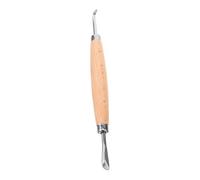 jojofuny Manico in Legno Che pressa tergicristallo smussatore per smussare Bordi per pelletteria smussatore in Pelle Strumenti di precisione in Pelle Strumenti Artigianali in Pelle di Legno