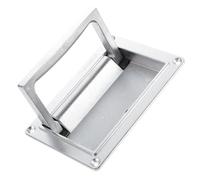 jojofuny Maniglia Incassata in Lega per Porta Scorrevole Design Ergonomico e Superficie Liscia Maniglia da Incasso per Armadietto e Porta Attico Facile Installazione e Alta Resistenza