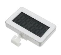 jojofuny Misuratore di Temperatura e Igrometro Digitale per Frigorifero e Congelatore, Mini Termometro da Cucina Portatile Piastra Magnetica e Gancio, Strumento di Misurazione per Uso