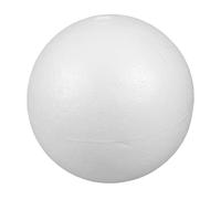 jojofuny Modello di Torta Finta a Forma di Palla in Gommapiuma Compatta 18 Cm, Torta di Schiuma Multifunzione per Esercitarsi Fare Torte, Decorazioni Fai da Te per Artigianato e Lavori