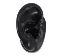 jojofuny Modello Orecchio in Silicone Realistico per Piercing e Visualizzazione Gioielli Compatto e Portatile per Pratica e Studio Anatomia Auricolare