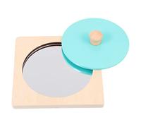 jojofuny Montessori Specchio Divertente Giocattolo Specchio Pancia, Idea Regalo per Neonati Regali di Compleanno Per Neonati Bambino Prescolare
