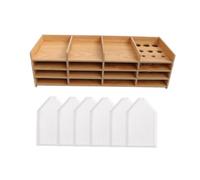 jojofuny Organizer Scomparti per Pittura Diamante Vassoio Resistente e Riutilizzabile Portastrumenti per Ricamo e Punto Croce Accessorio Compatto per Artigianato DIY