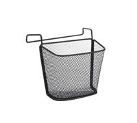 jojofuny Organizzatore per Ufficio Sospeso in Ferro Nero Portaoggetti da Appendere Multifunzione Gancio senza Fori Cestino Portaoggetti Resistente per Scrivania e Portadocumenti