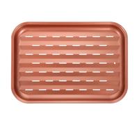 jojofuny Padella Antiaderente per Barbecue in Acciaio al Carbonio Piastra per Grigliare Pesce e Verdure Vassoio Leggero e Portatile per Barbecue All’Aperto Colore Casuale Colore Casuale