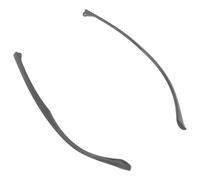 jojofuny Paio di Gambe di Occhiali Accessori Compatibili in Tr Nero 1 per Sostituzione Riduce la Pressione Sulle Orecchie