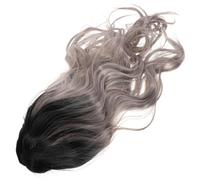 jojofuny Parrucca Lunga Grigia per Donna Parrucca Riccia Riccioli Ondulati Capelli Sintetici Naturali per Feste Accessori per Costumi di Halloween e Cosplay