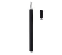 jojofuny Penna Stilo Nera per Tablet e Smartphone Punta Capacitativa, Materiale Metallo e Magnete, Facile da Trasportare, Compatibile Tutti i Touch Screen