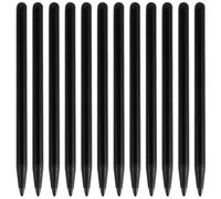 jojofuny Penne Stilo Capacitive Nere in Metallo e Plastica Set da 20 Accessori Multifunzionali per Tablet e Smartphone per Disegno e Uso Ufficio
