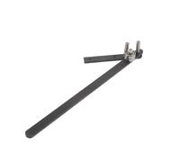jojofuny Piegatrice Manuale per Barre in Acciaio e Filo da 2-7mm, Versatile e Facile da Usare, per Edilizia e Officine Affollate, Colore Argento