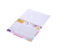 jojofuny Planner Habit Tracker Mensile Spirale Senza Data Diario Abitudini e Obiettivi con Spazio Note per Produttività e Motivazione