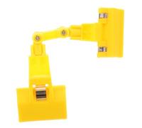 jojofuny Porta Blocco per Schizzi di Grandi Dimensioni Morsetto Clip Raccoglitore Clip per Pittura a Doppia Testa Clip da Disegno Copia La Clip del Disegno Yellow Plastica