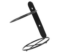 jojofuny Portabottiglia da Muro Singolo in Metallo Nero Supporto Bottiglia Vino Parete Scaffale Murale per Bottiglie di Vino Organizer Semplice e Pratico per Casa Bar e Ristoranti