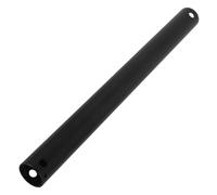 jojofuny Prolunga in ferro nero da 40 cm per ventilatori da soffitto, asta universale estensibile, ideale per decorazioni moderne in stanze con soffitti alti