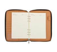 jojofuny Quaderno con Cerniera A5 Blocco Note Compatto per Studenti con Borsa Integrata Carta di Qualità per Scrittura Quotidiana per Ufficio Scuola e Viaggi