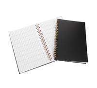 jojofuny Registro Excel Da 2 Pezzi Libro Mastro Con Due Righe Di Intestazione Foglio Di Lavoro In Carta Millimetrata Vuota Quaderno Excel A Sei Colonne 60 Pagine