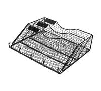 jojofuny Riviste Muro Metallo Organizer Sospeso per Documenti e Libri Design e Multifunzionale per Ufficio e Casa Cestino Appeso per Riviste per Ordinato