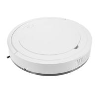 jojofuny Robot Lavapavimenti e Aspirapolvere USB Bianco Pulitore Intelligente 3 in 1 Spazzola Potente Aspirazione per Casa Adatto a Chioma Polvere e Residui Facile da Usare per