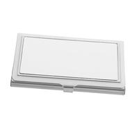 jojofuny Scatola Per Sublimazione Biglietti Visita in Metallo Custodia Per Biglietti Visita Trasferimento Termico Organizer Portabiglietti
