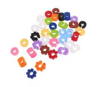 jojofuny Segnabicchieri Riutilizzabili in Silicone 36 Pezzi Ciondoli Colorati per Bicchieri da Vino e Cocktail Etichette Identificative Luminose per Feste Bar e Eventi Sociali
