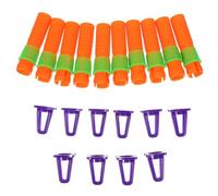 jojofuny Set 10 Estensori Per Pastelli a Olio e Cera, Porta Pastelli Da Disegno in Plastica Resistente, Allungatore Per Matite Da Disegno, Accessori Per Artisti e Disegnatori Per Uso Prolungato