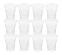 jojofuny Set 24 Bicchieri in Vetro per Prima Comunione Coppe Religiose Riutilizzabili da 15 Ml per Cerimonie Mini Calici Cristiani Trasparenti per Eventi Spirituali e Uso Portatile