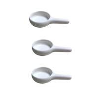 jojofuny Set 3 Pezzi Portacandele in Ceramica Manico Vassoio Scaldafragranze e Supporto Tealight Pratico per Aromaterapia e Bruciatori di Incenso