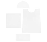 jojofuny Set 4 Blocchi Bloccanti per Mobili in Acrilico Trasparente, Distanziatori da Parete per Divano, Paraurti Protettivi per Animali Domestici, Accessori per Casa e Protezione Mobili