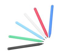 jojofuny Set 6 Penne per Tavoletta di Scrittura Lcd per Bambini, Penna in Plastica Resistente per Disegno e Scrittura Scorrevole su Lavagna Lcd, per Sviluppare la Percezione del Colore