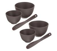 jojofuny Set 6 Pezzi Ciotole in Silicone per Maschere Facciali con Spatole e Bastoncini Kit per Miscelare Maschere Fai da Te Resistente Portatile per Uso Domestico Salone e Viaggio