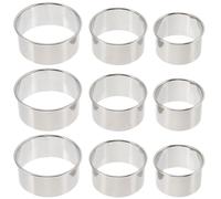 jojofuny Set 9 Pezzi Macchina per Ravioli in Acciaio Inox, Stampo Portatile per Gnocchi e Calzoni, Utensile da Cucina Antiaderente per Uso Domestico e Preparazioni Casalinghe