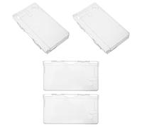 jojofuny Set da 4 Custodie Rigide Trasparenti Protettive Compatibili con Console Portatile Ndsi, Cover Antigraffio e Antiurto, Accesso Completo alle Funzioni, per Uso Domestico e