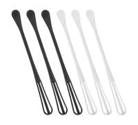 jojofuny Set da 6 Pezzi Manuali per Uova in Plastica Pp Riutilizzabili, Mini Sbattitore Efficiente per Cucine e Ristoranti Riutilizzabile