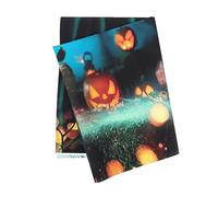 jojofuny Sfondo Halloween Zucche Spaventose Decorazione Per Foto Materiale Leggero e Durevole Per Feste Tema e Ricordi Da Condividere