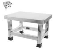 jojofuny Sgabello da Bagno in Acciaio Inox per Interni Antiscivolo e Robusto per Anziani e Ragazza Facile da Pulire e Moderno per Cucina e Bagni di Casa