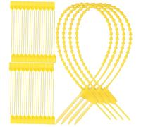 jojofuny Sigilli Antimanomissione 100 Pezzi Autobloccanti Per Porte Unità Di Stoccaggio Spedizioni e Bagagli Impermeabili