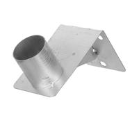 jojofuny Staffa da Parete in Acciaio Argento per Specchio Convesso Angolare, Supporto Resistente e Facile da Installare per Sicurezza e Sorveglianza Stradale