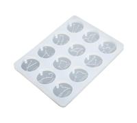 jojofuny Stampo in Silicone Trasparente per Gioielli Fai da Te Segni Zodiacali, Resistente e Facile da Usare, per Creare Ciondoli e Decorazioni Artigianali