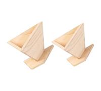 jojofuny Stampo per Riso a Triangolo in Legno 2 Pezzi, Design Pratico e Semplice, per Preparare Sushi e Zongzi in Casa