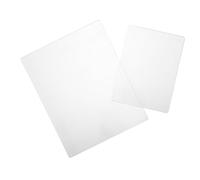 jojofuny Studio Gel Plate 7mm Bianco A5 A4 2Pezzi Gel Press Plate Flessibile e Riutilizzabile, per Scrapbooking e Progetti Educativi