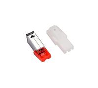 jojofuny Stylus Magnetico Rosso Per Fonografo Sostituzione Facile e Compatibile Con Eccellente Qualità Del Suono e Tracciamento Affidabile Accessorio Per Dischi Vinile