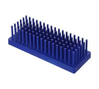 jojofuny Supporto Efficacemente a Plastico da per Vetrini in Blu Laboratorio Fessure Livelli Sfalsati, Previene Cadute Accidentali Asciuga per Uso in Citologia e Ricerca