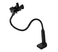 jojofuny Supporto per Asciugacapelli per Animali Domestici a Mani Libere Base Stabile in Alluminio Regolabile a 360° Porta Asciugacapelli da Banco per Toelettatura Cani e Gatti