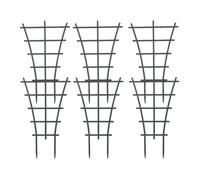 jojofuny Supporto per Piante Rampicanti da Esterno in Plastica Pp 12 Pezzi, Traliccio per Pomodori e Fiori da Giardino, Resistente e Facile da Usare per Orto e Piante Verdi