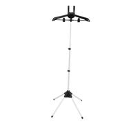 jojofuny Supporto per Stiratura Telescopico per con Base e Borsa Stand Antiscivolo per Stirare Vestiti Pesanti Casa