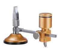 jojofuny Taglierina Circolare per Vetro con Ventosa in Testina di Taglio Antiscivolo e Scala Chiara Regolabile in Durevole per Taglio Preciso di Ceramica e Vetro