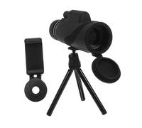 jojofuny Telescopio Monoculare Hd per Escursionismo e Caccia con Adattatore Smartphone e Treppiede Portatile per Osservazione Natura e Wildlife