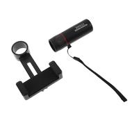 jojofuny Telescopio Monoculare Portatile per Smartphone HD Alta Potenza Telescopio da Viaggio per Birdwatching e Concerti Nero