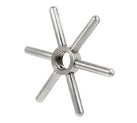 jojofuny Testa di Risciacquo per Lavaggio Professionale in Acciaio Inox Accessorio Pratico e Resistente per Lavabicchieri da Bar di Bicchieri e Bottiglie, Compatibile per Locale Caffè